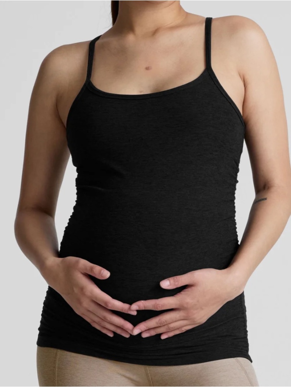 Beyond Yoga Beyond the Bump Spacedye Maternity Racerback Tank Size Large